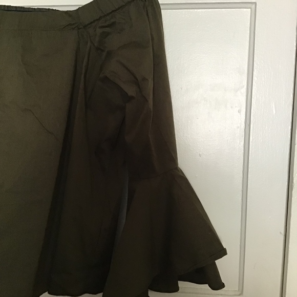 XOXO Juniors' Ruffle-Sleeve Off-The-Shoulder Top - Picture 3 of 4